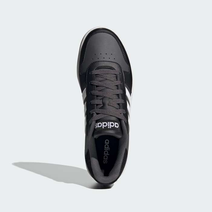 adidas Men`s HOOPS 2.0 Core Black/ Cloud White/ Grey Six FY8626 Size UK 10/11.5 (SA 10/11.5)