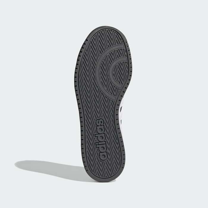 adidas Men`s HOOPS 2.0 Core Black/ Cloud White/ Grey Six FY8626 Size UK 10/11.5 (SA 10/11.5)