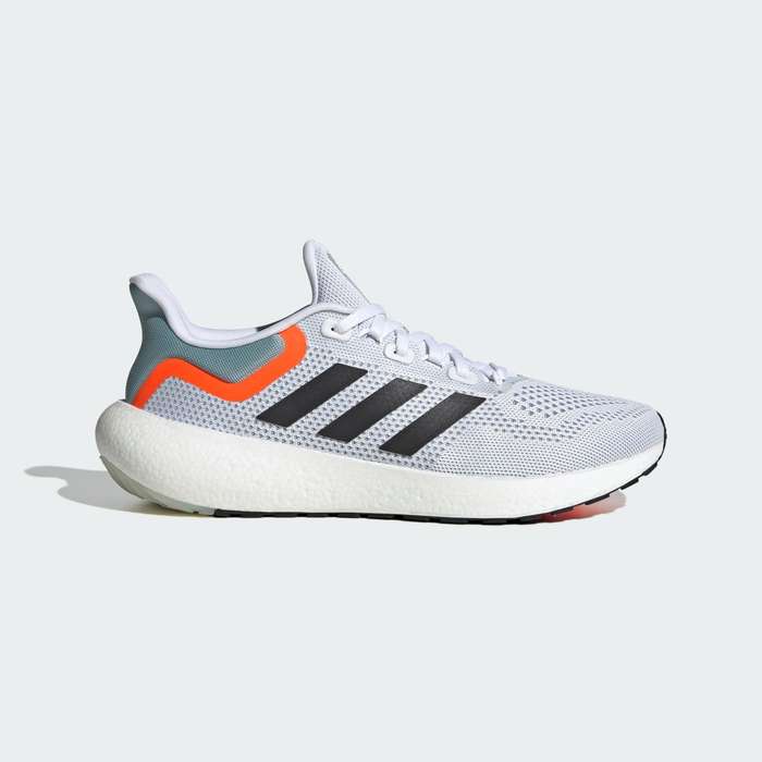 adidas Men`s Pureboost 22 Cloud White/ Core Black/ Magic Grey HP9019 Size UK 9 (SA 9)