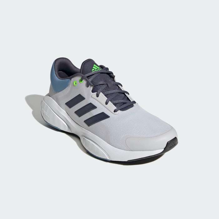 adidas Men`s Response Dash Grey / Shadow Navy / Solar Green GV9532 Size UK 9/11 (SA 9/11)
