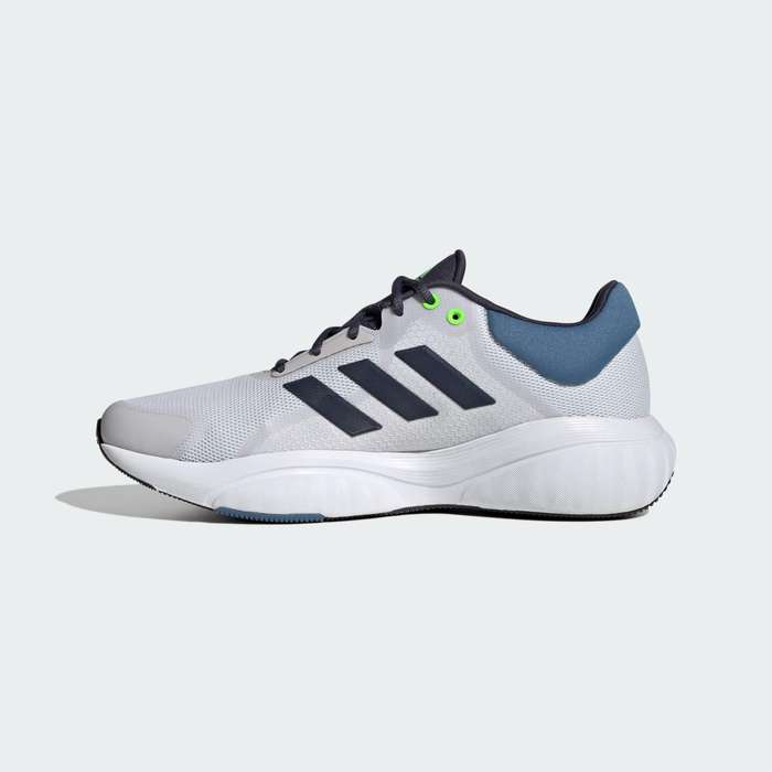 adidas Men`s Response Dash Grey / Shadow Navy / Solar Green GV9532 Size UK 9/11 (SA 9/11)