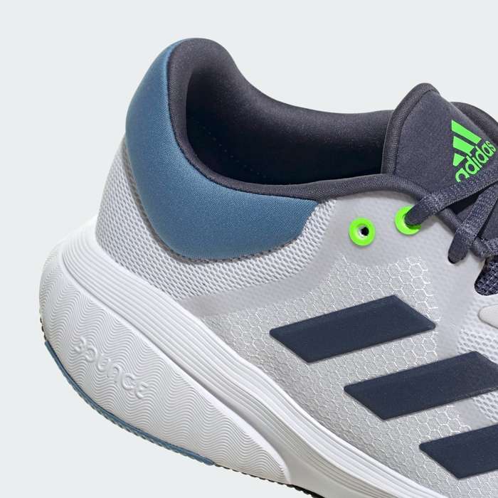 adidas Men`s Response Dash Grey / Shadow Navy / Solar Green GV9532 Size UK 9/11 (SA 9/11)
