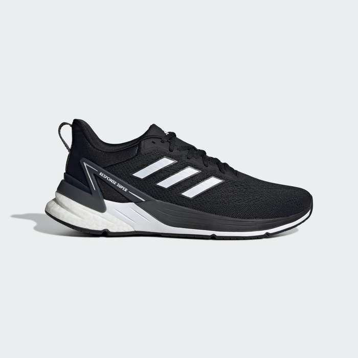 adidas Men's Response Super 2.0 Core Black / Cloud White / Grey Six G58068 Size UK 7/10 (SA 7/10)