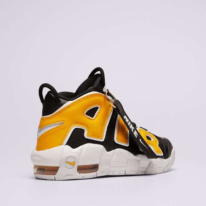 Nike AIR Kids YOUTH UNISEX MORE UPTEMPO Black/ Uni Gold FN0262 001 Size UK 6 (SA 6)