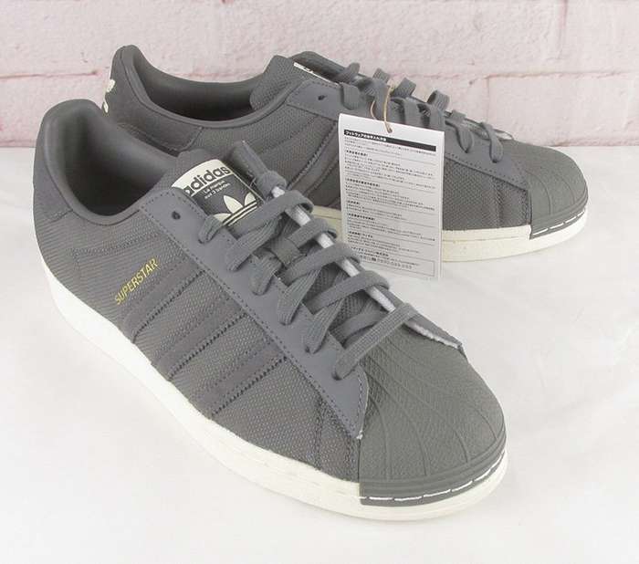 adidas SUPERSTAR Grey Four/Chalk White GZ1602 Size UK 8 (SA 8)