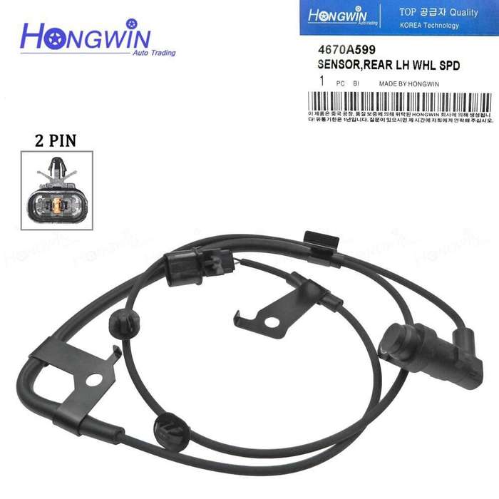 Mitsubishi Left Rear Abs Wheel Speed Sensor 4670A599 4670A879