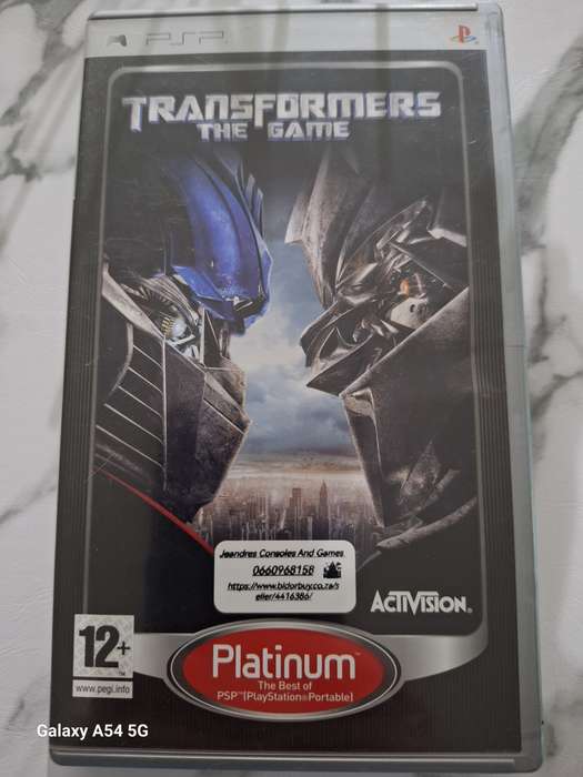 Transformers The Game (PSP) - Platinum