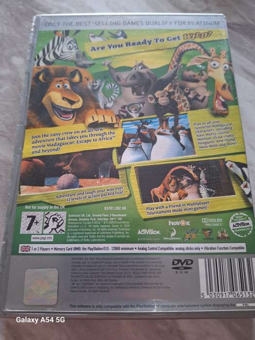 DreamWorks Madagascar: Escape 2 Africa - Platinum (PS2)