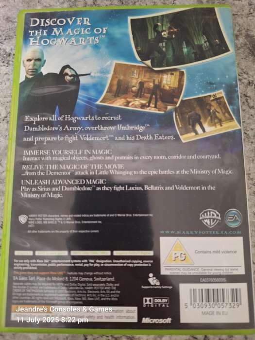 Harry Potter and the Order of the Phoenix (XBOX 360)