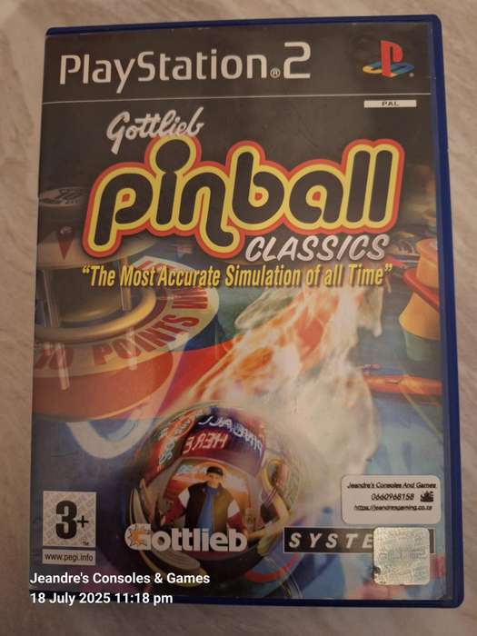 Gottlieb Pinball Classics (PS2)