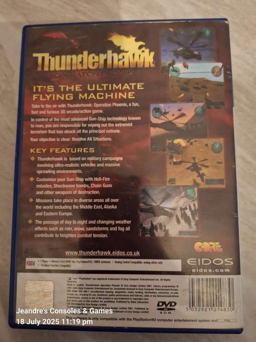 Thunderhawk: Operation Phoenix (PS2)