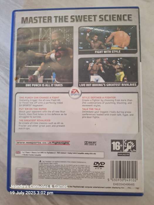 EA Sports Fight Night Round 3 (PS2)