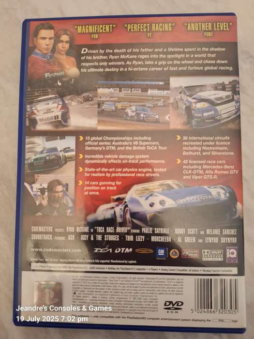 ToCA Race Driver (PS2)