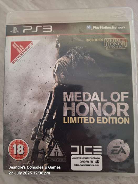 Medal of Honor- Limited Edition (PS3)
