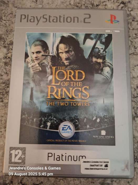 The Lord of the Rings: The Two Towers - Platinum (PS2)