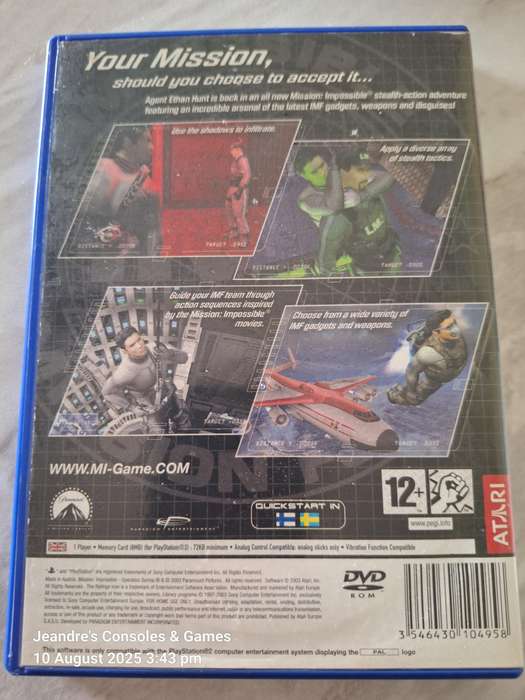 Mission: Impossible - Operation Surma (PS2)