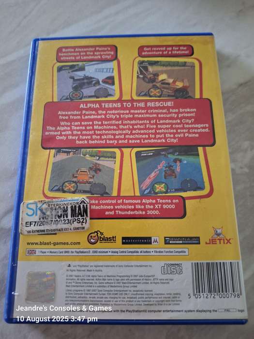 Action Man A.T.O.M. Alpha Teens on Machines (PS2)