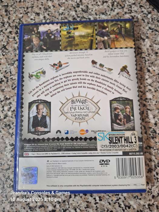 Lemony Snicket's A Series of Unfortunate Events (PS2)