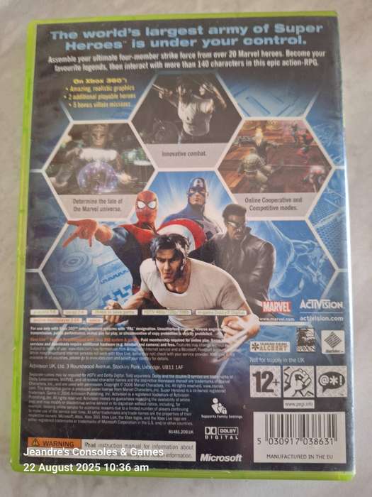 Marvel Ultimate Alliance (XBOX 360)