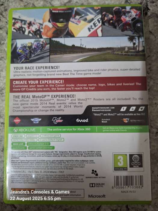 MotoGP 15 (XBOX 360)