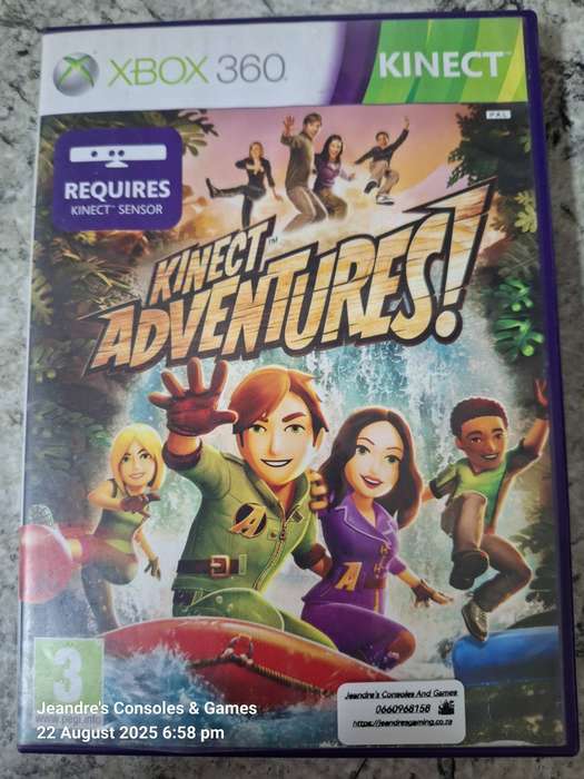 Kinect Adventures (XBOX 360) - REQUIRES KINECT SENSOR -