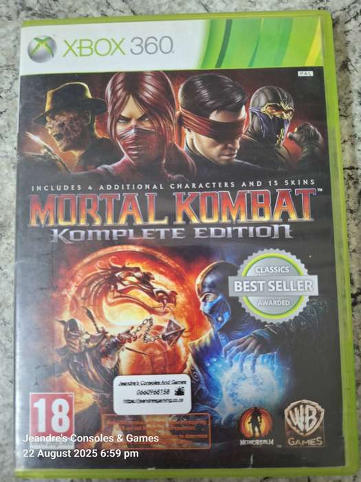 Mortal Kombat Komplete Edition - Classics (XBOX 360)