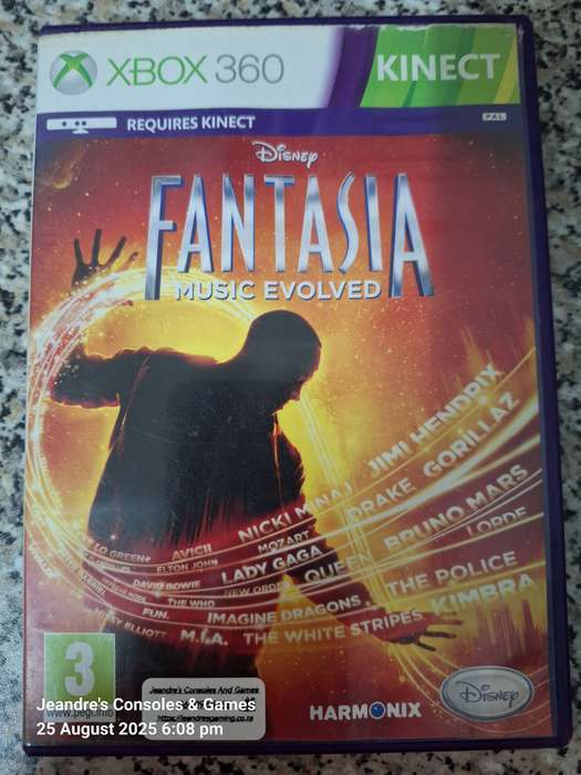 Disney Fantasia: Music Evolved (XBOX 360) - REQUIRES KINECT SENSOR -