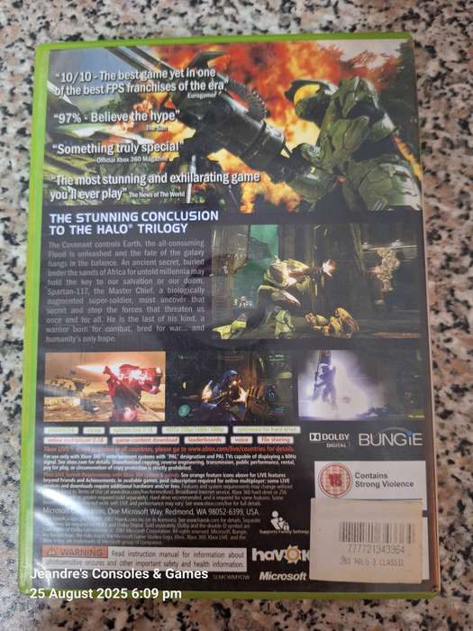 Halo 3 - Classics (XBOX 360)