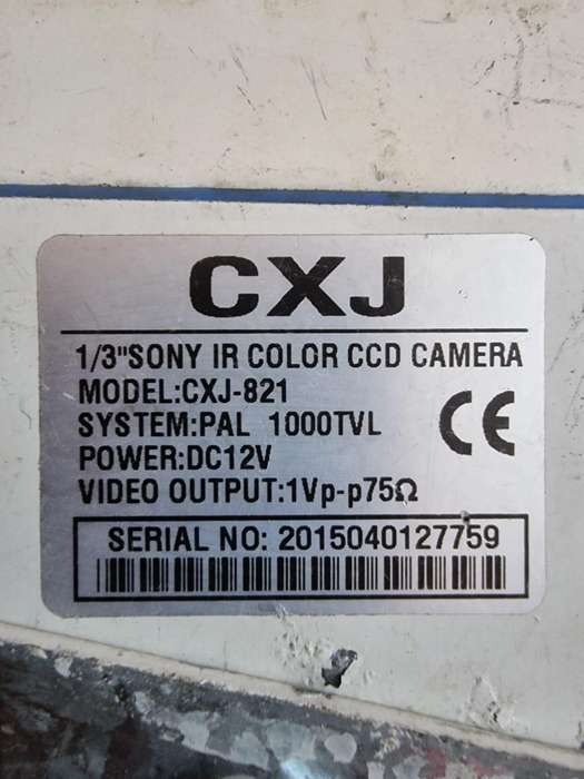 mixed lot of cctv cameras