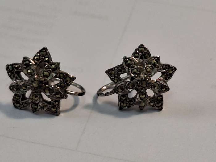 Marcasite??? earrings