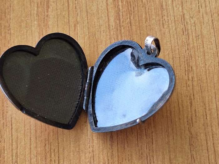 925 Silver photo locket