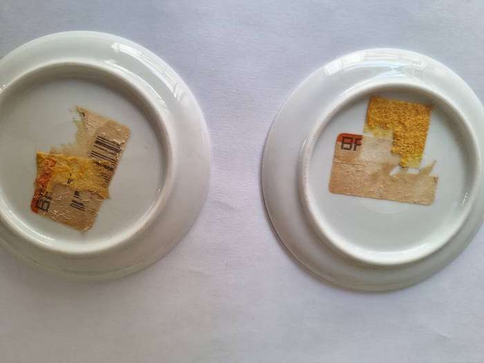 2 x Small wall plates 10cm diameter