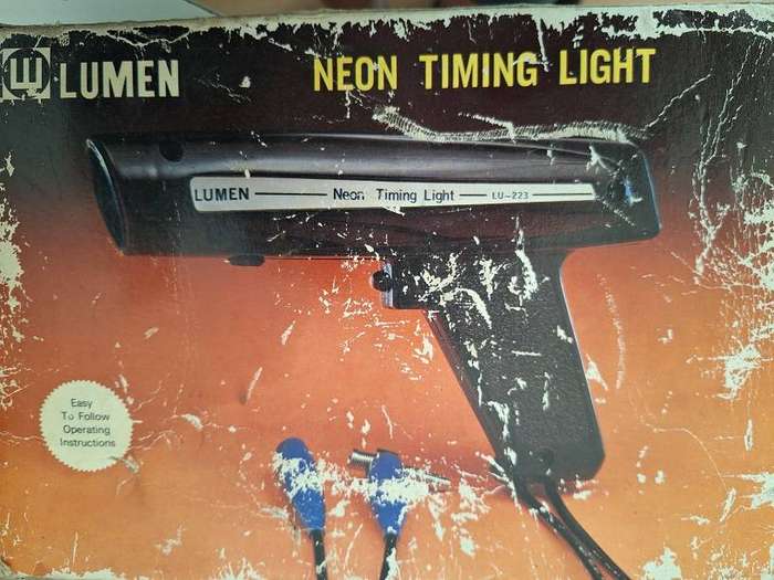 Lumen Neon Timing light - working