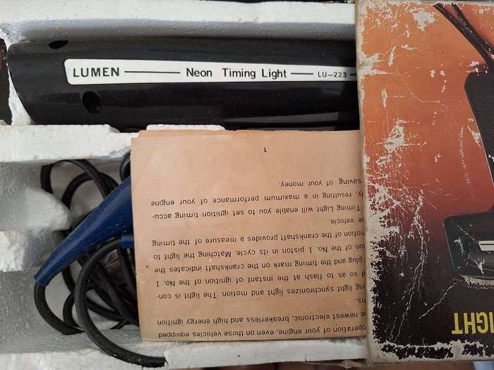 Lumen Neon Timing light - working