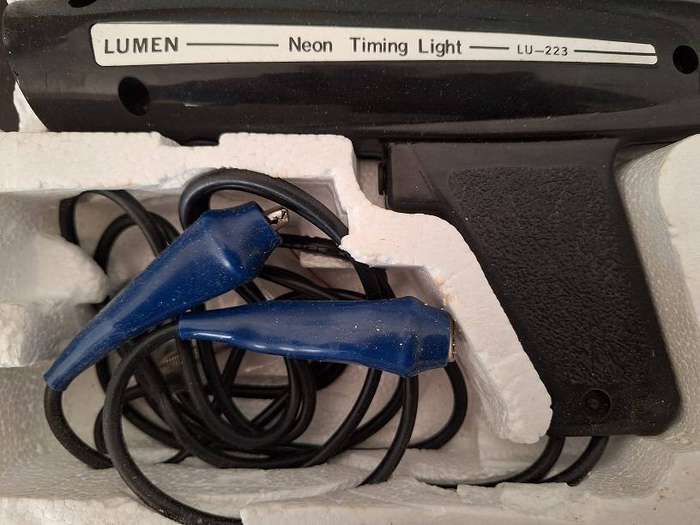 Lumen Neon Timing light - working
