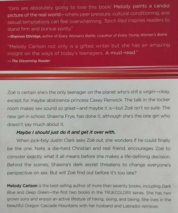 Torch red: Melody Carlson