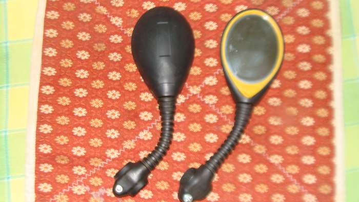 Handle bar mounted  pair  side mirrors for bicycle