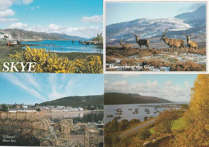 Post Cards X 4 unused as scan C.