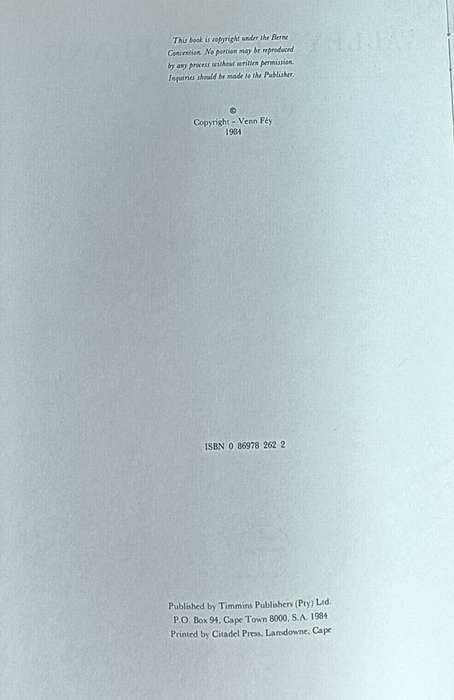 Valley of the Eland - Venn Fey - Hardcover - 183 pages