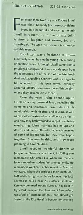 The Men We Became - Robert T. Littell - Hardcover - 238 pages