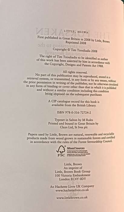 The Forsaken - Tim Tzouliadis - Hardcover - 472 pages