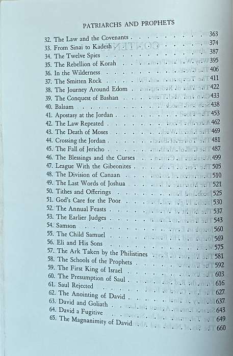 Patriarchs and Prophets - Hardcover