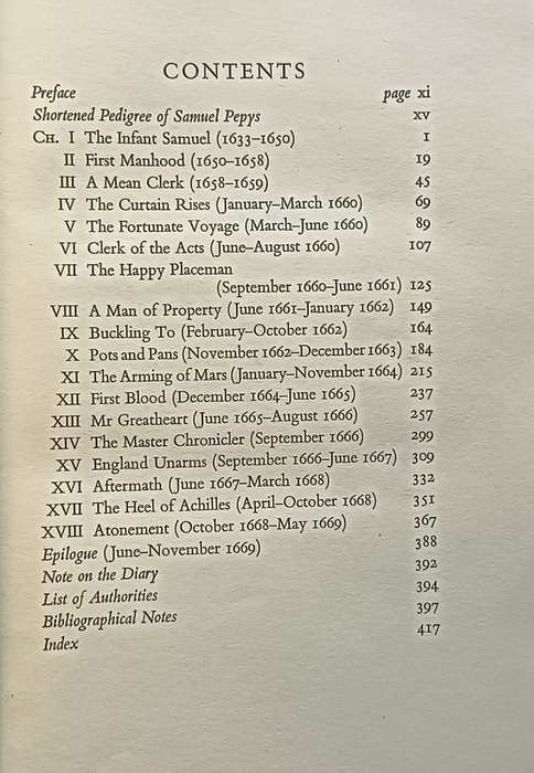 Samuel Pepys - A Man in the Making - Arthur Bryant - Hardcover - 436 pages