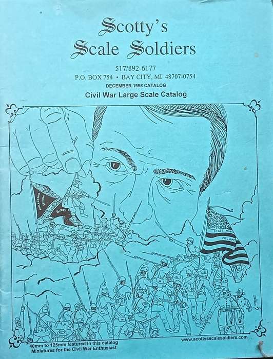 Scotty's Scale Soldiers - Civil War Large Scale Catalogue - Softcover