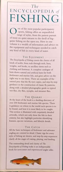 The Encyclopedia of Fishing - Ian Wood Editor - Hardcover - 288 pages