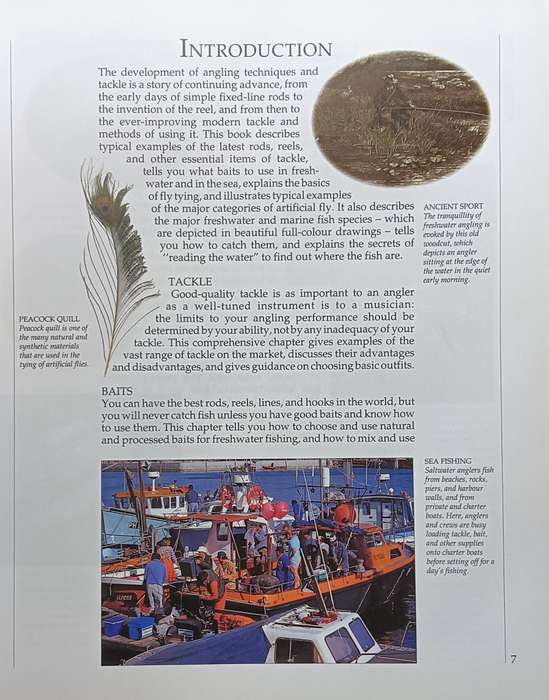 The Encyclopedia of Fishing - Ian Wood Editor - Hardcover - 288 pages