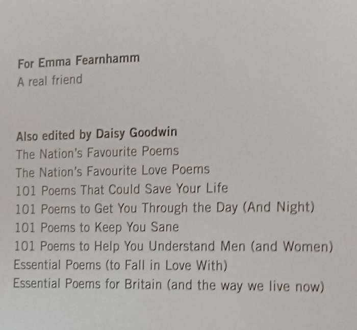 Poems to Last a Lifetime - Daisy Goodwin - Hardcover - 308 pages