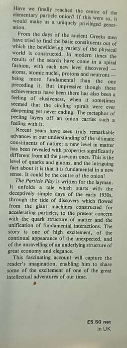 The Particle Play - J.C. Polkinghorne - Hardcover - 138 pages