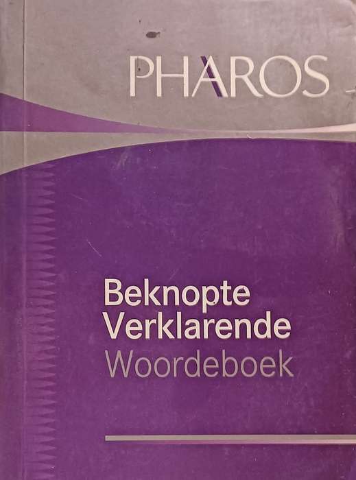 Beknopte Verklarende Woordeboek - Softcover - 690 pages