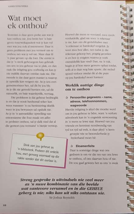 Verbeter Jou Geheue - Robert Allen - Hardcover - 160 pages